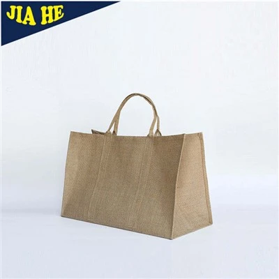 Sac fourre-tout en bois de chauffage en jute