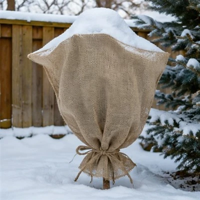 Couverture d'hiver pour plantes en jute - Style SD